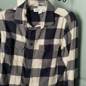 Navy Blue Flannel